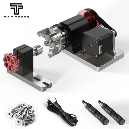 Two Trees 4th Axis Rotary Attachment for all Two Tree CNC machines
