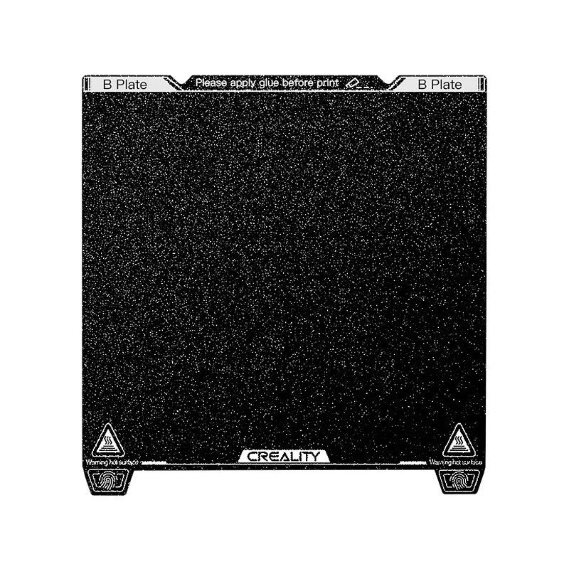 Creality K1 Max Textured PEI Build Plate Kit 315*310mm with soft magnetic sticker (B plate)
