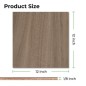 xTool Walnut Plywood Sheets (30 Pcs) [size: 300*300*3MM]