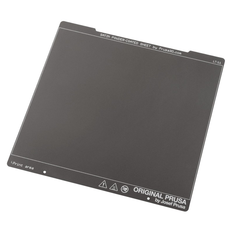 Original Prusa Satin Powder-coated Steel Sheet for Prusa CORE One and Original Prusa MK4/S