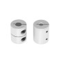 Clamp style _Aluminum Flexible Shaft Coupling (5mm to 8mm)