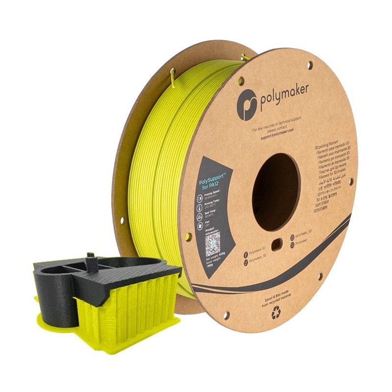Polymaker PolySupport™ for PA12 1.75mm/500g  - Grass Green