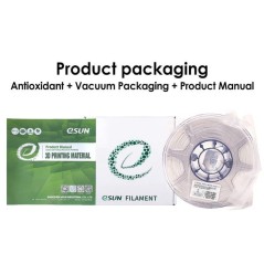 eSun ePAHT-CF (Nylon + Carbon Fiber) 1.75mm Filament 0.75kg/roll