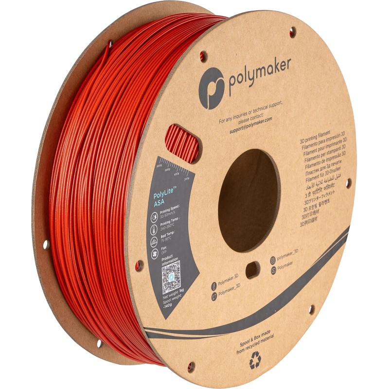 Polymaker PolyLite™ Galaxy ASA 1.00kg/1.75mm--Multiple Colors