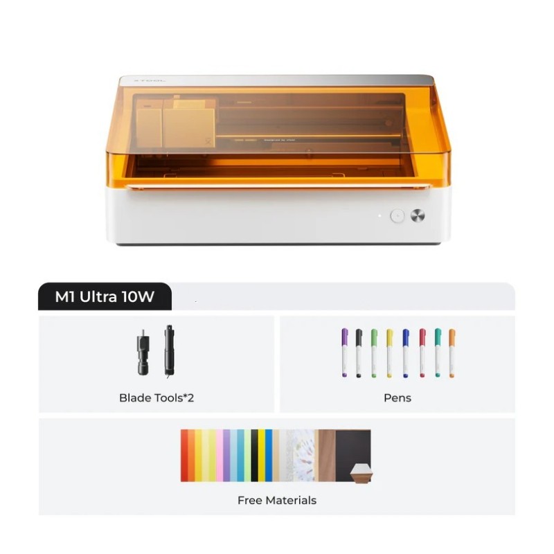 xTool Laser Cutter - M1 Ultra 10W- 4-in-1 Craft Machine - Bundles Available [Free Shipping]