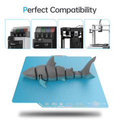 BIQU Panda BuildPlate GryoGrip Pro Glacier (Smooth Texture, For Bambulab P1,X1,A1, P2 /A1 mini/H2D)