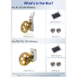 BIQU Panda Claw Extruder Gear Set (For Bambu lab A1/A1mini/P1/X1)