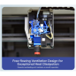 BIQU Panda Extruder CNC Lightweight Extruder Housing (For Bambu Lab P1/X1 Printers)