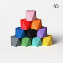 Bambu Lab Filament PLA Matte - 1.75mm, 1kg, 25 Colors (Refill - No Spool)