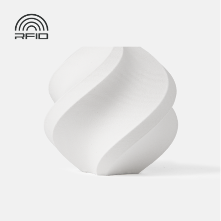 Bambu Lab Filament PLA Aero - 1.75mm, 1kg - White (with Reusable Spool)