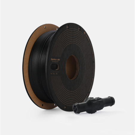 Bambu Lab Filament PPS-CF - 1.75mm, 750g - Black - (with Reusable Spool)