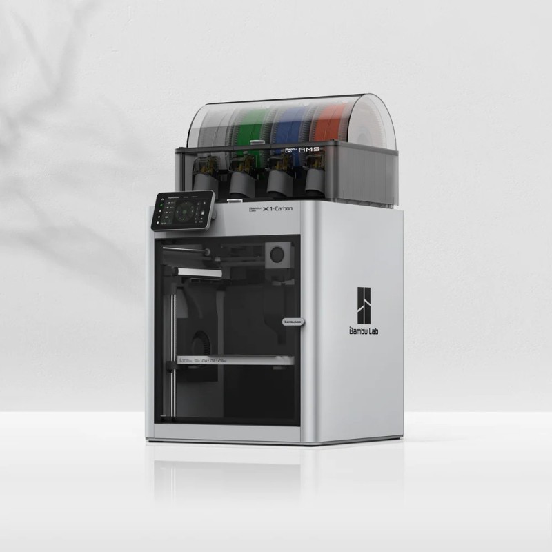 Bambu Lab X1-Carbon 3D Printer Combo With AMS Included - 256 x 256 x 256 MM