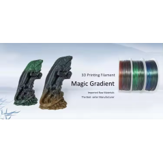 Hello3D -  Magic Gradient PLA - 1.75mm, 1kg, 5 Colors