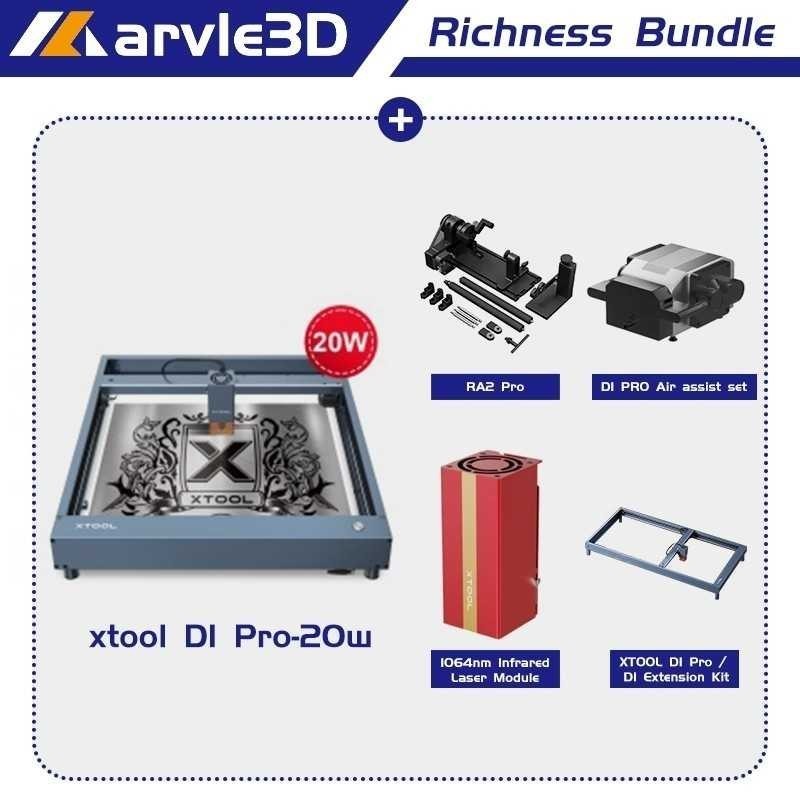 [FREE SHIPPING] xTool D1 Pro 20W Desktop Laser Engraver - Bundles Available