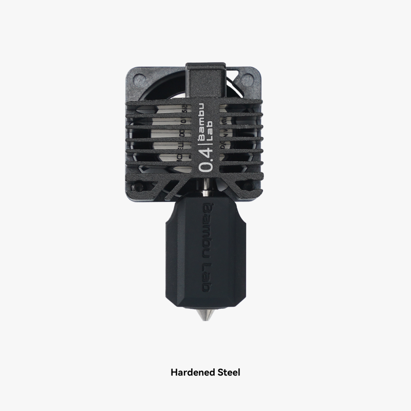 Bambu Lab Nozzle- Completed Hotend with Hardened/Stainless Steel 0.2/ 0.4/ 0.6/ 0.8MM for X1