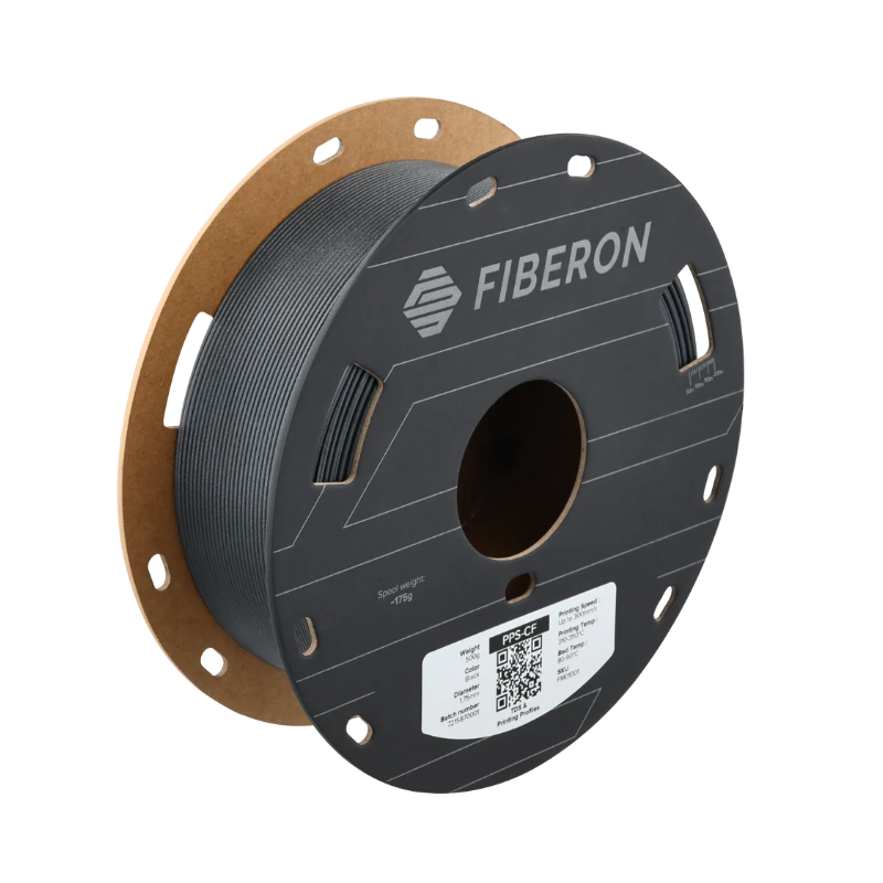 PolymakerFiberon™ PPS-CF10 1.75mm 500G/ROLL - Black