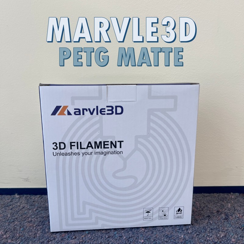 Marvle3D - PETG Matte 1.75mm 1KG/ROLL - (7 Colors)