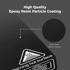 Creality Epoxy Resin Build Plate 370mm x 370mm (For K2 Plus)