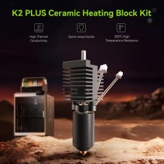 Creality Ceramic Quick-swap Nozzle Kit (For K2 Plus)