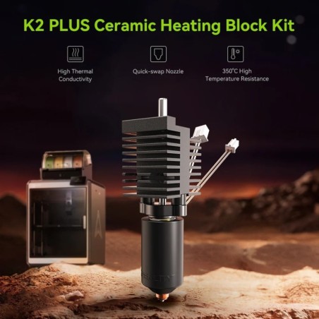 Creality Ceramic Quick-swap Nozzle Kit (For K2 Plus)