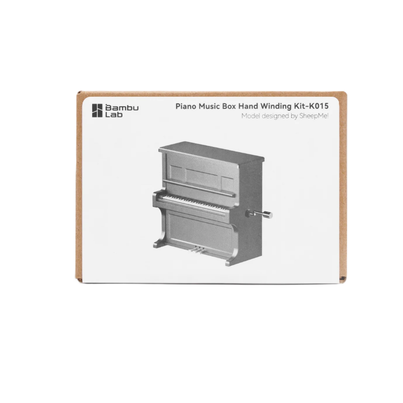 Maker World Piano Music Box Hand Winding Kit-015