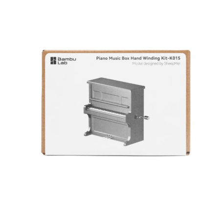 Maker World Piano Music Box Hand Winding Kit-015