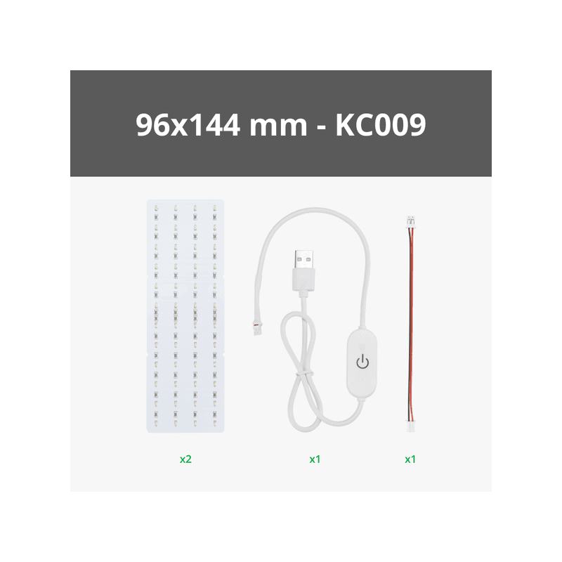 Bambu Lab Lithophane LED Backlight Board Kit-KC009 & KC010