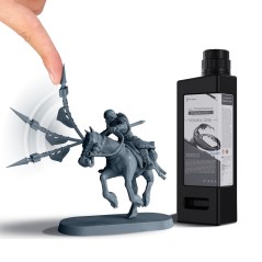 HeyGears UltraPrint-Production PAF10 (Volcanic Grey)  Flexible Resin 1kg (PVC-like)