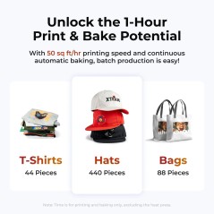 xTool Apparel Printer: One Click DTF Printer, Effortless Customization for Business