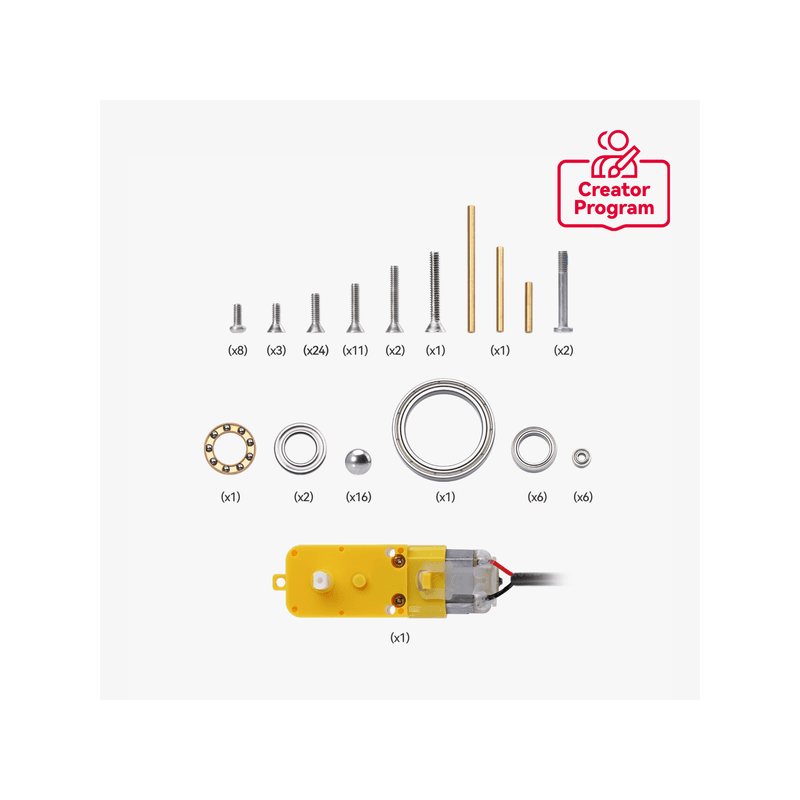 Bambu Lab Triple-axis Tourbillon Model Components Kit 007/MH007
