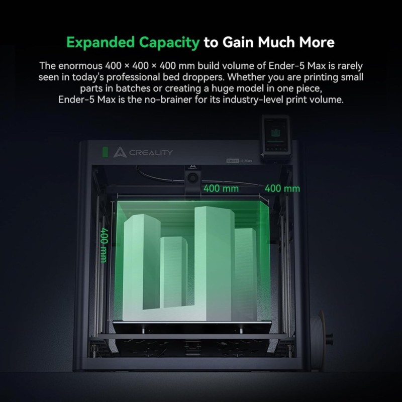 Creality Ender-5 Max 3D Printer - 400 x 400 x 400 mm Build Size