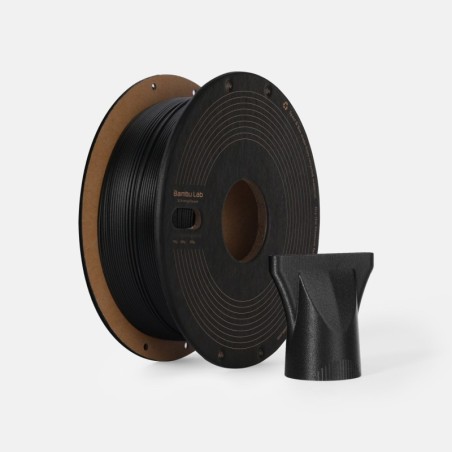 Bambu Lab Filament PPA-CF - 1.75mm, 0.75kg - Black - with Reusable Spool