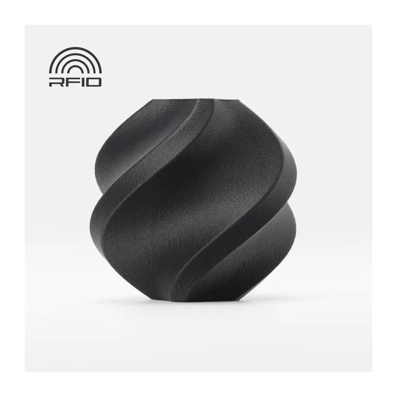 Bambu Lab Filament PETG-CF - 1.75mm - 1kg - Black - Refill - No Spool