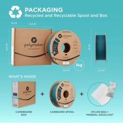 Polymaker™ HT-PLA-GF  High-Temperature Glass Fiber Reinforced PLA Filament 1kg/roll - 1.75mm