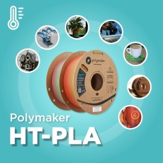 Polymaker™ HT-PLA-Gradient 1 kg/roll - 1.75mm –PLA for Durable, Heat-Resistant 3D Printing