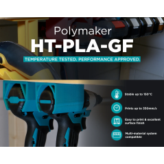 Polymaker™ HT-PLA-GF  High-Temperature Glass Fiber Reinforced PLA Filament 1kg/roll - 1.75mm
