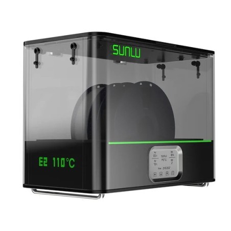 SUNLU FilaDryer E2 – Professional Filament Drying & Annealing up to 110℃, Designed for Engineering-Grade 3D Printing Filaments