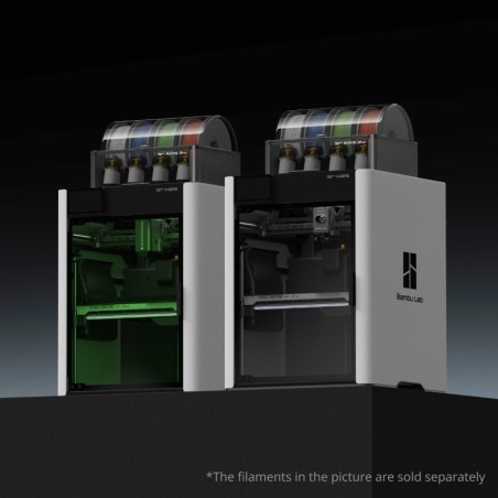Bambu Lab H2S 3D Printer  laser full Combo 10W With AMS 2 PRO - 340 × 320 × 340 MM