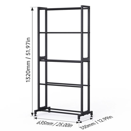 BIQU Panda Feed Rack – Stackable Filament Storage System