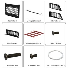 BIQU Panda Perch – Dual AMS Overhead Mount with Modular Storage