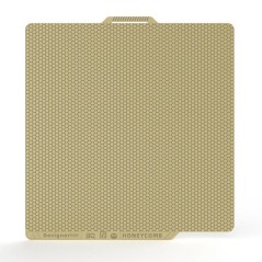 BIQU Panda Build Plate – Designer Series Dual-Textured (Honeycomb × Houndstooth) – 257×257mm