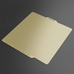 BIQU Panda Build Plate – Designer Series Dual-Textured (Honeycomb × Houndstooth) – 257×257mm
