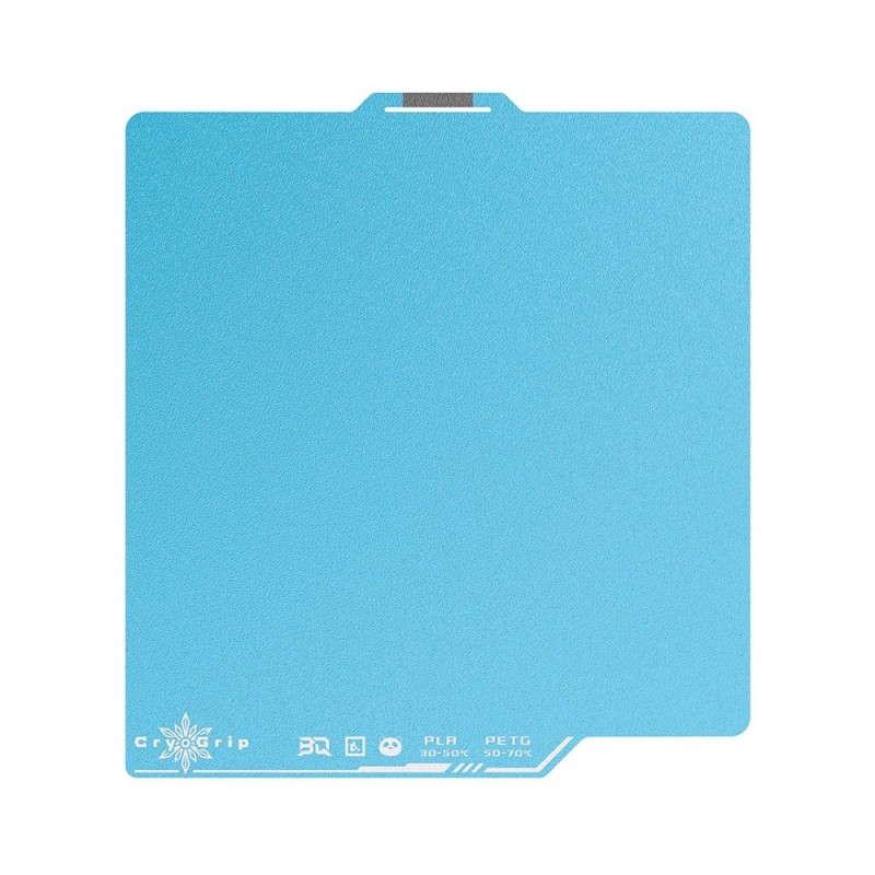 BIQU Panda Build Plate CryoGrip Pro – Double-Sided 7-Layer Composite (Frostbite Coarse Texture) – 257×257mm