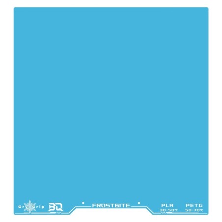 BIQU CryoGrip Pro Build Plate – Double-Sided 7-Layer Composite (Frostbite Coarse Texture) – 300×300mm