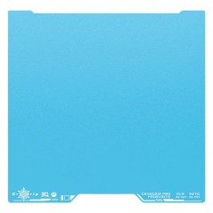 BIQU Panda Build Plate CryoGrip Pro – Double-Sided 7-Layer Composite (Frostbite Coarse Texture) – 350×325mm
