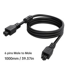 BIQU AMS Cable – 6-Pin Reliability Upgrade (1M / 1.5M / 2M)