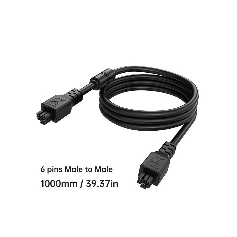 BIQU AMS Cable – 6-Pin Reliability Upgrade (1M / 1.5M / 2M)