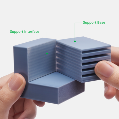 Bambu Support for PLA/PETG – Easy Removal Support Material- Nature 1.75mm, 500G - Spool