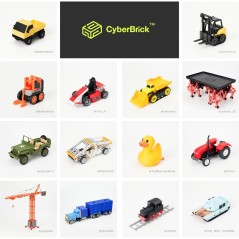 Bambu Lab MakerSupply- CyberBrick Hardware Kit - Beginner & Ultimate