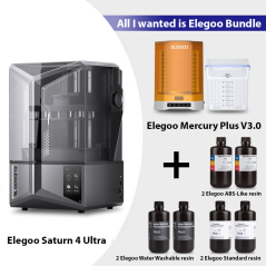 ELEGOO Saturn 4 Ultra 12K 3D Printer - 12K Resolution